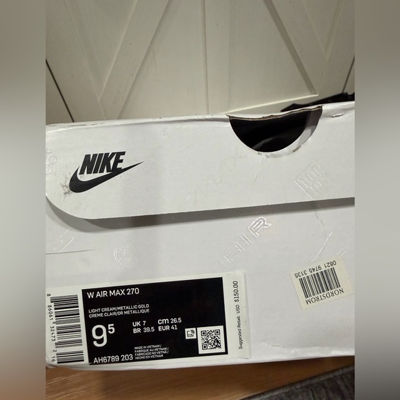 Nike Air Max 270 Light Cream Terra Blush (Women's) - Picture 10 of 10